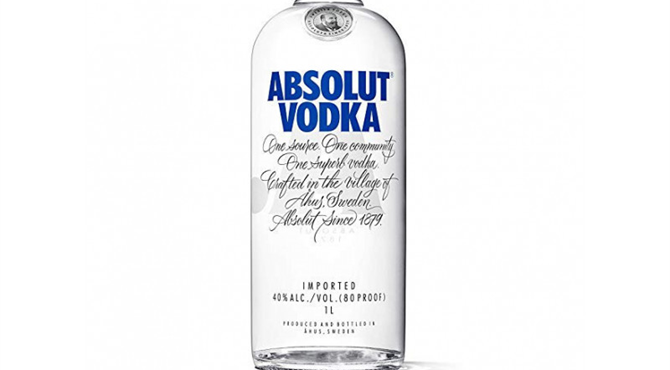 VODKA ABSOLUT LT.1